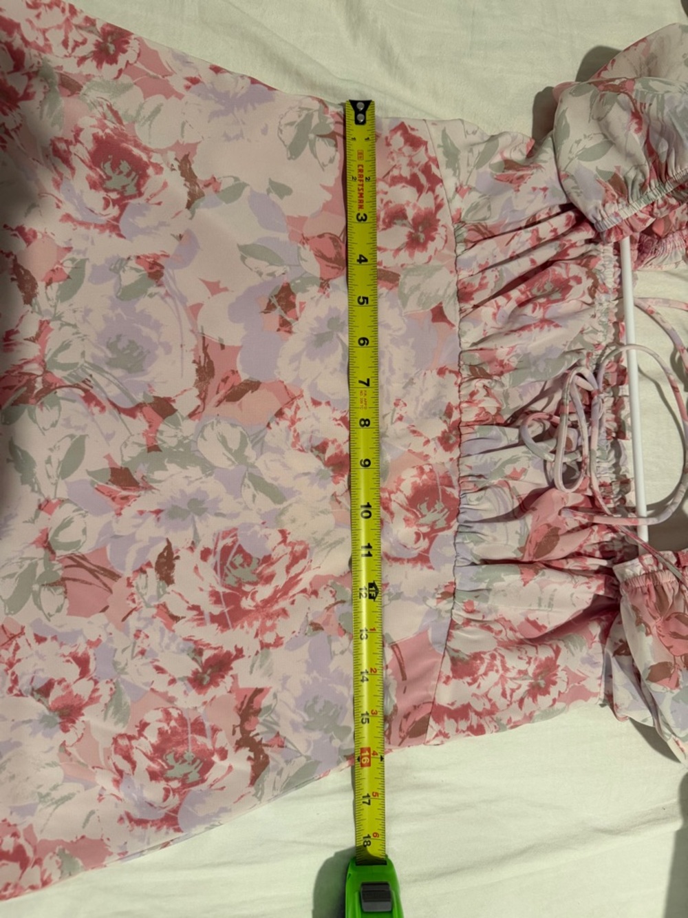 Wayf Pink Floral Maxi Dress - Picture 5 of 6